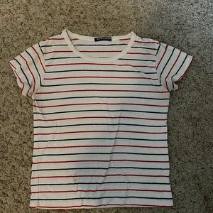 Brandy Melville pinstripe tee shirt